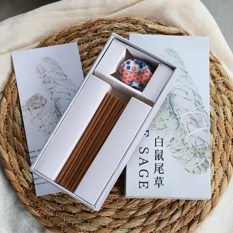 Wholesale Natural White Sage Incense Set