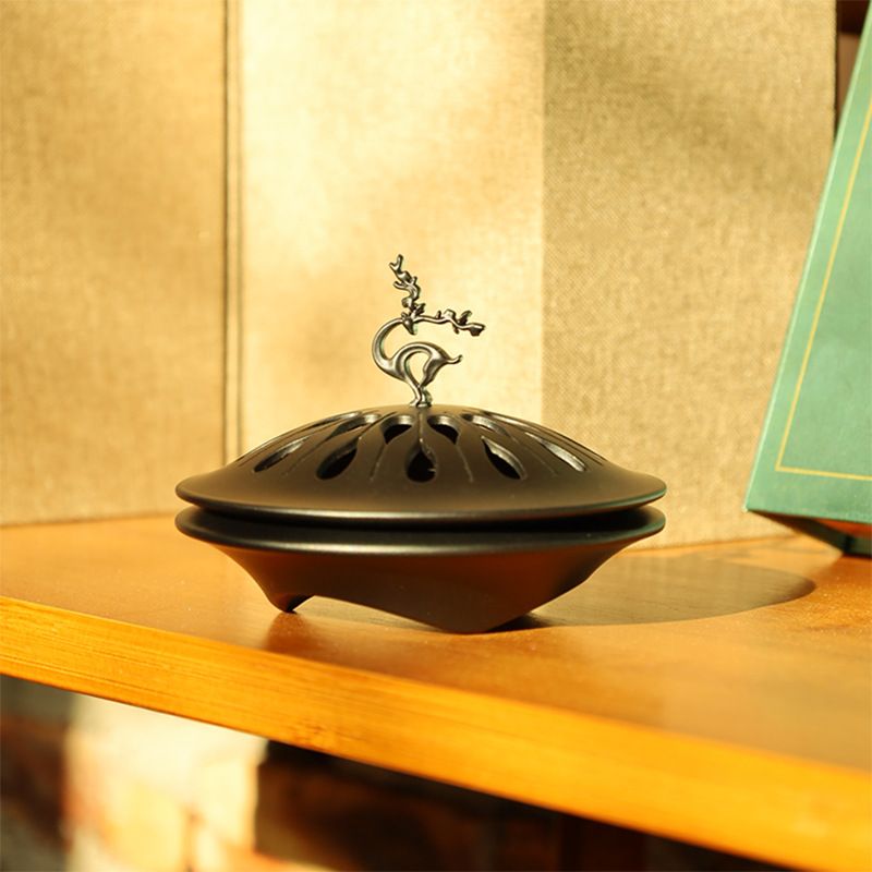 OEM Round Incense Burner with Precision Smoke Holes OEM Round Incense Burner with Precision Smoke Holes