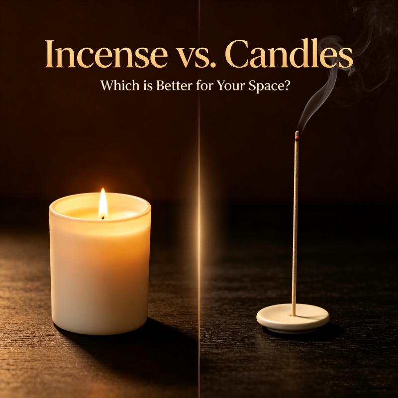 Incense vs. Candles: Which Is Better for Your Space?