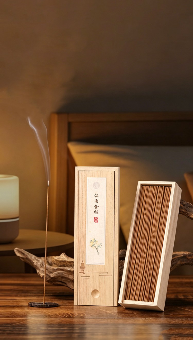 Custom Scent Osmanthus Incense Sticks OEM Supplier Custom Scent Osmanthus Incense Sticks OEM Supplier