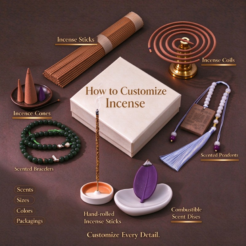 How to Customize Incense: A Complete Guide for Brands & Retailers